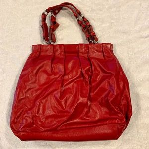 Kenneth Cole Red Leather Purse